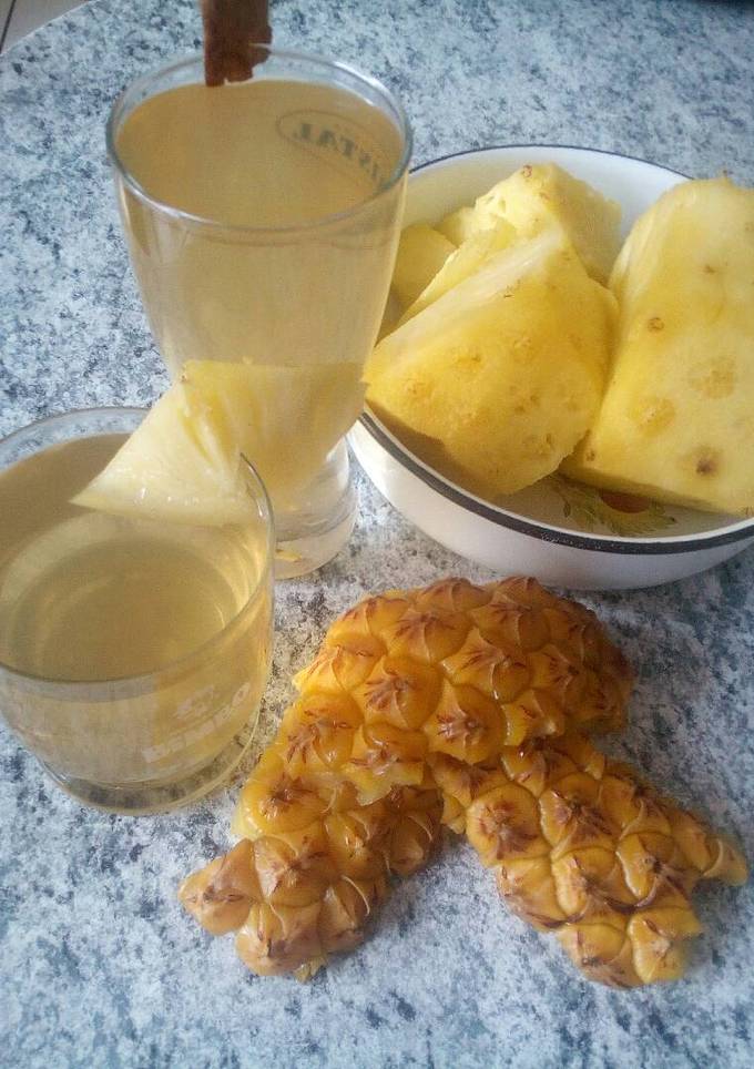 Refresco de piña Receta de Mercedes Huaman Flores- Cookpad