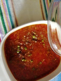 A picture of Caldillo de Carne Seca.