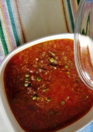 A picture of Caldillo de Carne Seca.
