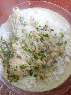 Una foto de Pollo al Verdeo