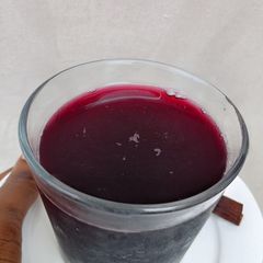 A picture of Ginger& Cinnamon Hibiscus Drink (Zobo).