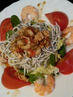 Una foto de Ensalada de canónigos