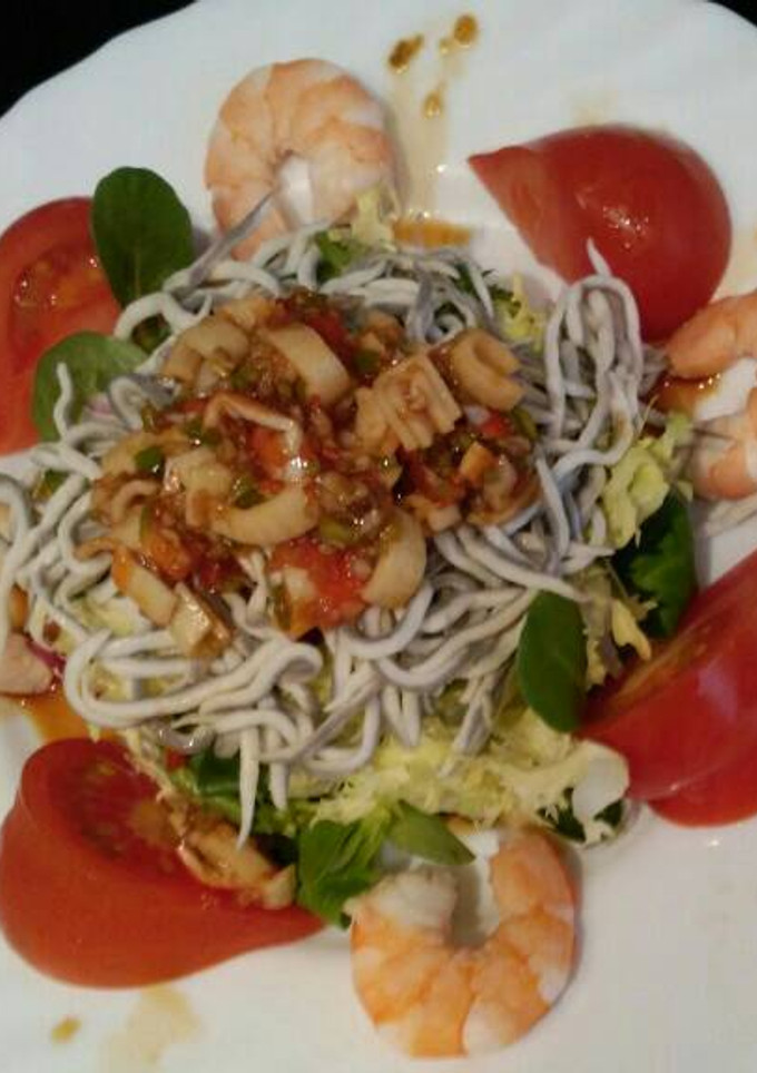 Una foto de Ensalada de canónigos
