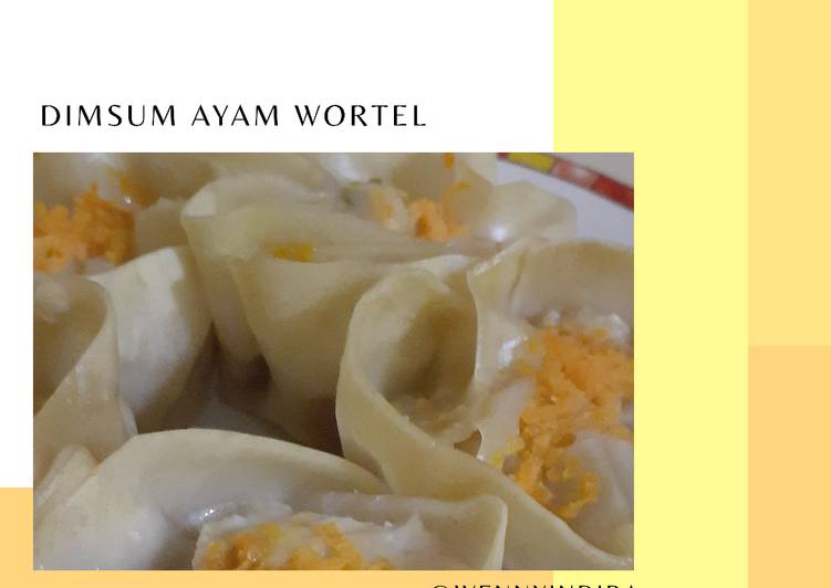 Langkah Mudah untuk Membuat [26] Dimsum Ayam Wortel yang Enak Banget