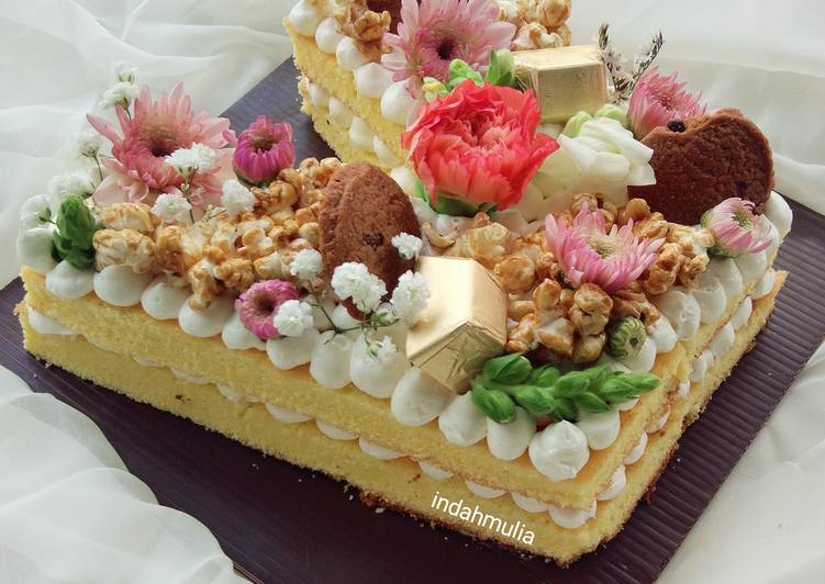 Initial Letter Cake