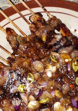 Foto resep Sate ayam makyus simple