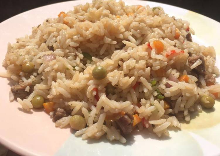 Recipe of Tastefully White fried rice