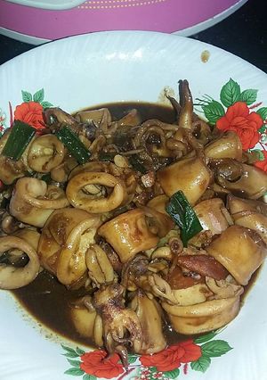 Foto resep Cumi Saus Tiram