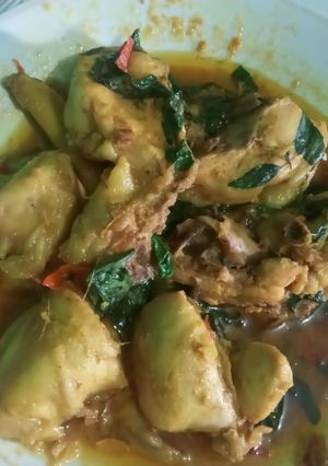 Foto resep Ayam bumbu kuning kemangi