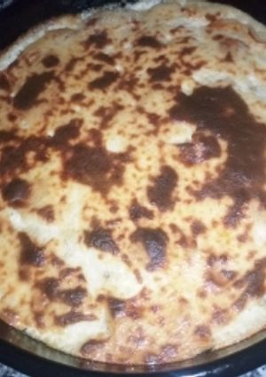 صورة لوصفة غراتان بطاطا بالبيشاميل وجبن