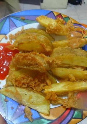 Foto resep #8 Fried Potato Wedges #seninsemangat