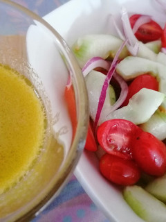 Una foto de Vinagreta de mostaza 🥗🥣