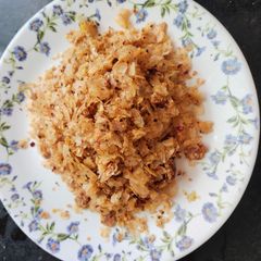 A picture of Masala Avalakki.