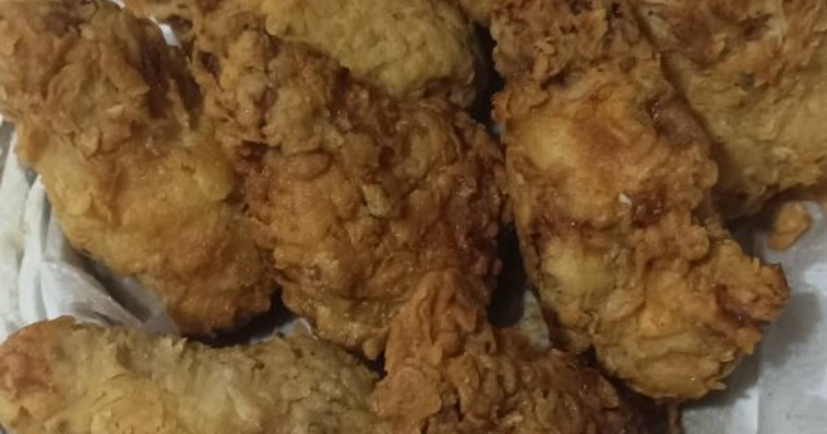 Pollo frito al estilo KFC Receta de Guadalupe Rodriguez- Cookpad
