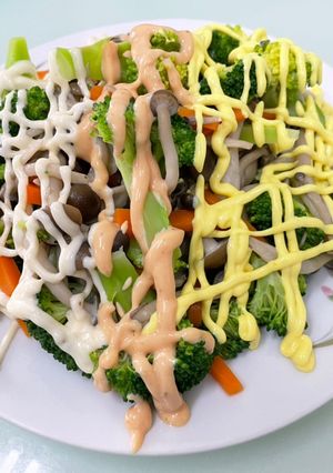 涼拌花椰菜 的食譜成品照片