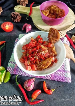 Foto resep Ayam crispy sambal matah ala2