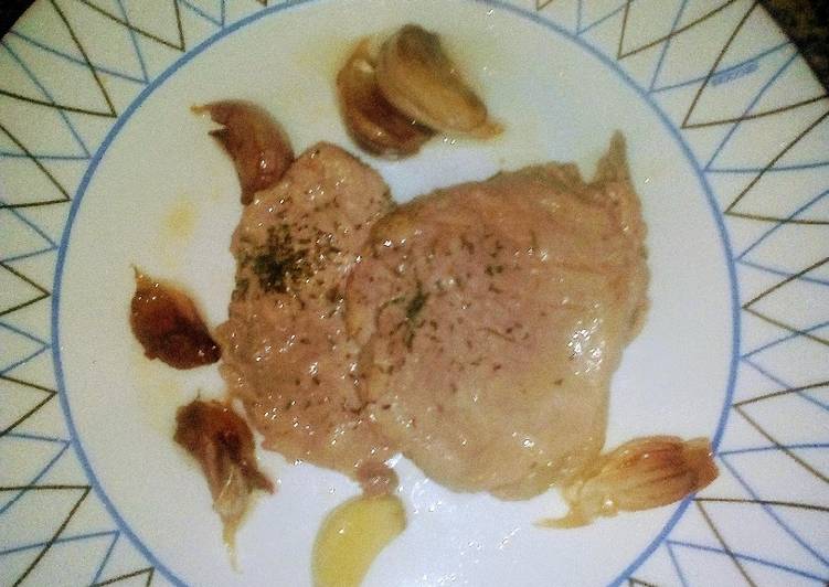 Solomillo al ajillo fácil