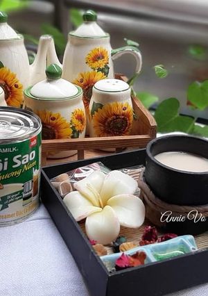Hình của món Cà phê sữa cốt dừa.