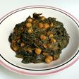 Espinacas con garbanzos