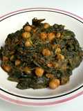 Spinach with Chickpeas