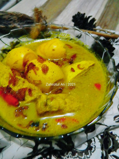 Foto resep Opor Telur Tahu Tempe