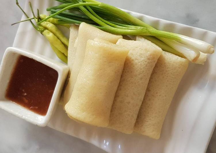 Steps to Prepare Homemade Chicken Bambooshoot Spring Roll (Lumpia)