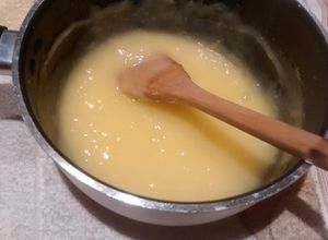 Una foto de Crema de limón