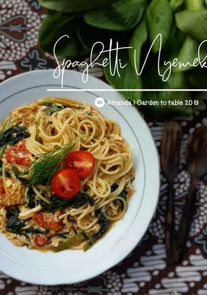 Foto resep Spaghetti Nyemek