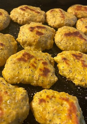 Una foto de PANCITOS / CROQUETAS de ZAPALLO