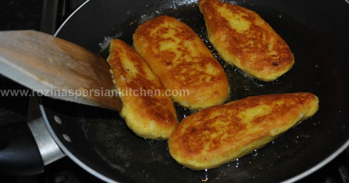 Iranian Potato Patties Sandwich Ø³Ø§Ù†Ø¯ÙˆÛŒÚ† Ú©ÙˆÚ©Ùˆ Ø³ÛŒØ¨ Ø²Ù…ÛŒÙ†ÛŒ Recipe By Rozina Dinaa Cookpad