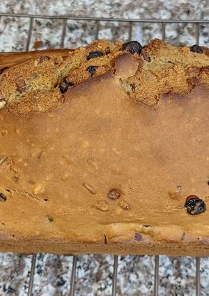 A picture of Vegan: Blueberry, Pecan, Guinness Dark Beer Bread.