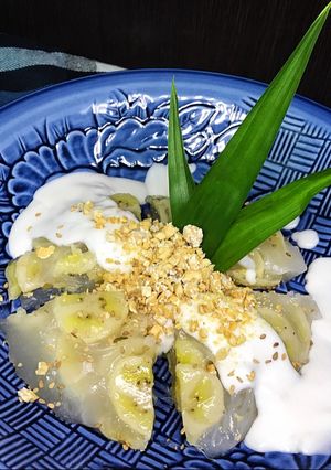 Hình của món Bánh chuối hấp.