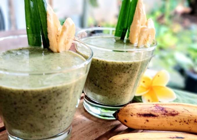 Resep Ginger Green Smoothie yang Lezat