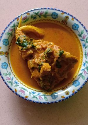 Foto resep Kepala ikan bumbu kuning by mama vina