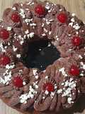 Rosca de Pascua de chocolate