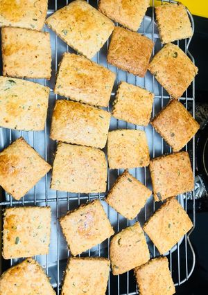 Hình của món Cookie tôm khô.