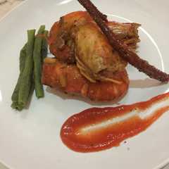 รูปของ Udang Gala saos padang lada hitam
