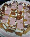 Pan con queso y embutido