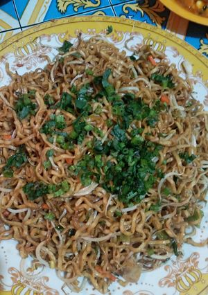 Foto resep Mie Goreng Taoge Ala Aq😍