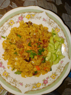 Foto resep Nasi goreng ati bumbu kare (mirip nasi goreng kambing)