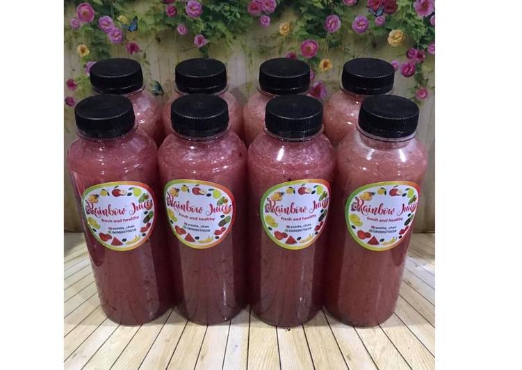 Cara Gampang Menyiapkan Diet Juice Apple Plum Pear Grape Cherry Lime yang Bikin Ngiler