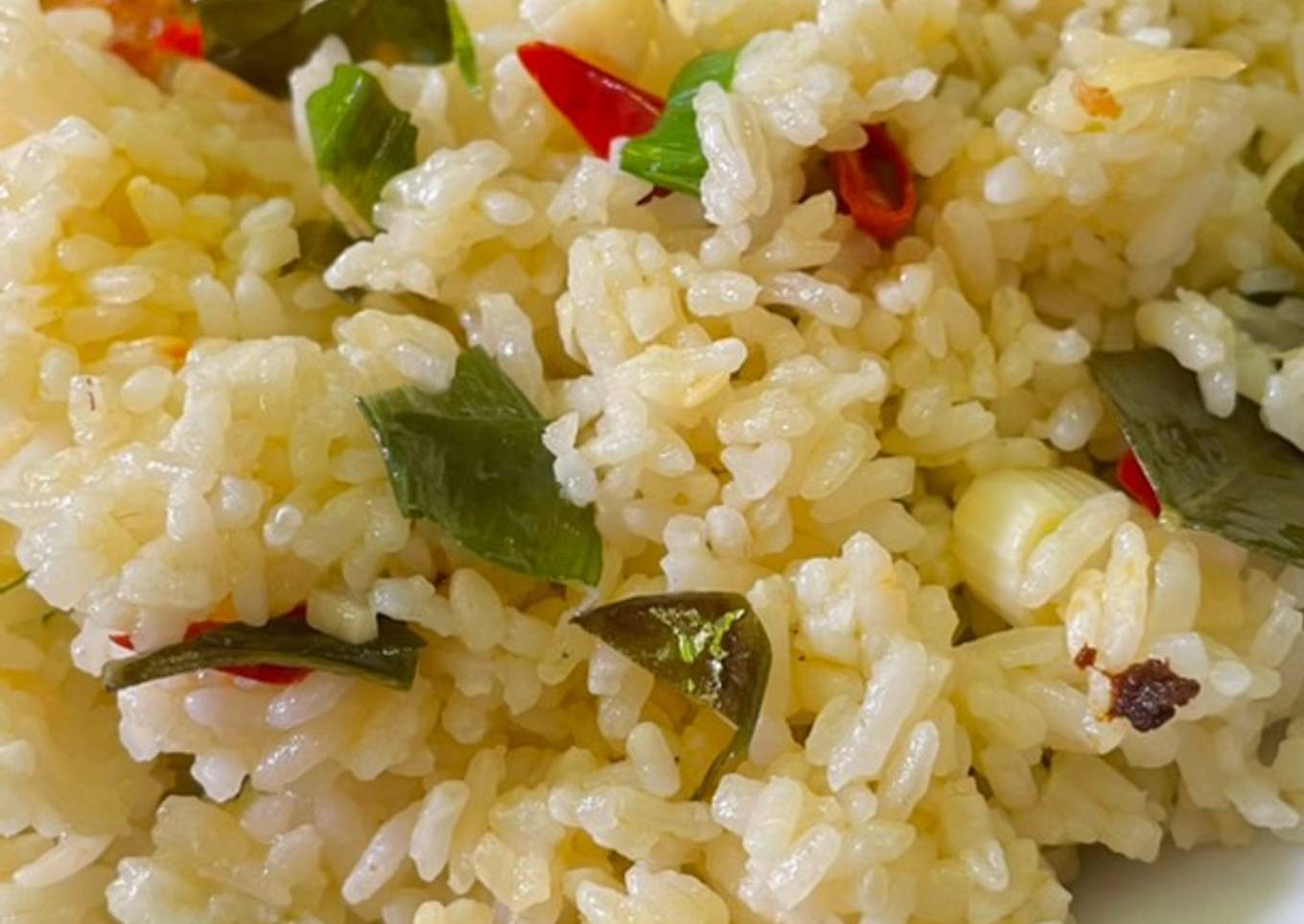 Nasi Gurih Daun Jeruk