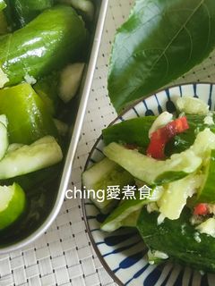夏日小菜同樂會-小黃瓜涼拌菜 的食譜成品照片