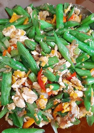 Foto resep Buncis Orek Telur