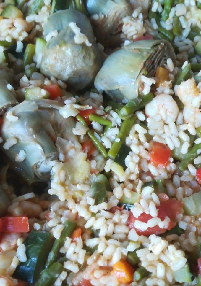 Una foto de Arroz integral