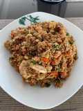 Chaufa de quinoa