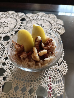 Una foto de Avena manzana canela