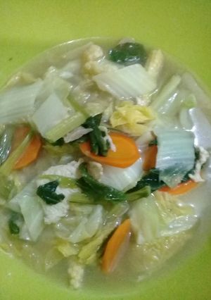Foto resep Capcay kuah