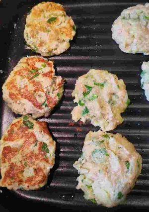 A picture of Potato and Tuna Patties.