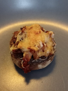 Una foto de Champis rellenos al horno
